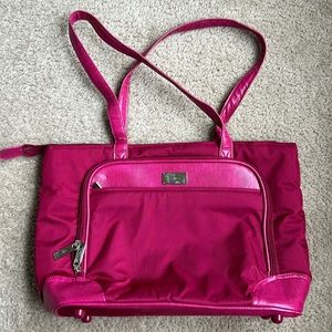 Liz & Co Magenta Tote Bag